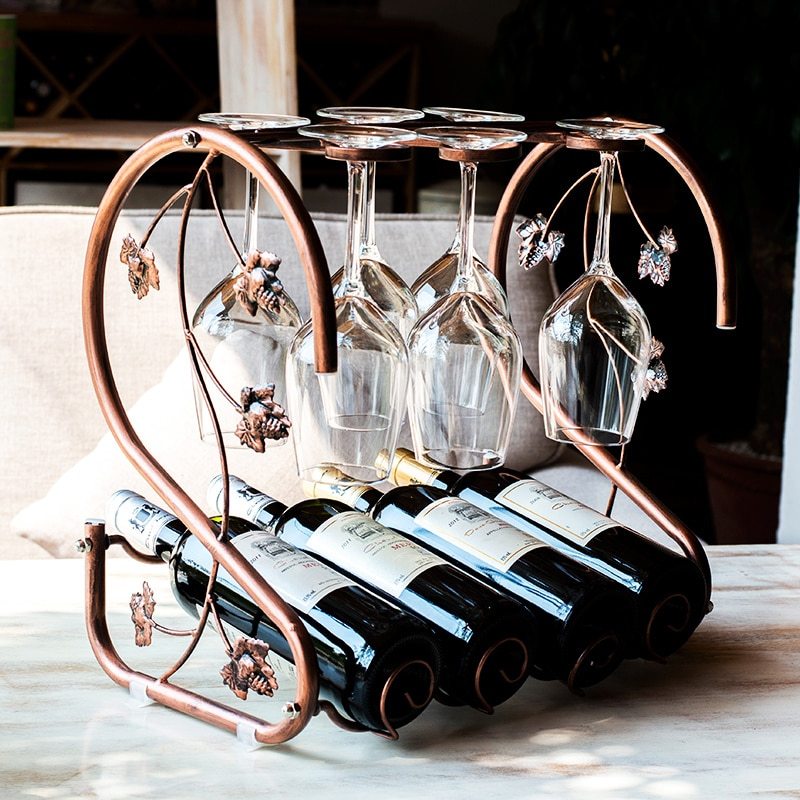 Vin-opbevaringsstativ